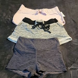 3 Pairs of Booty Shorts